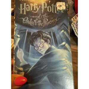 Book Audio Cassette Harry Potter Order Phoenix JK Rowling Unabridged 17 Tapes